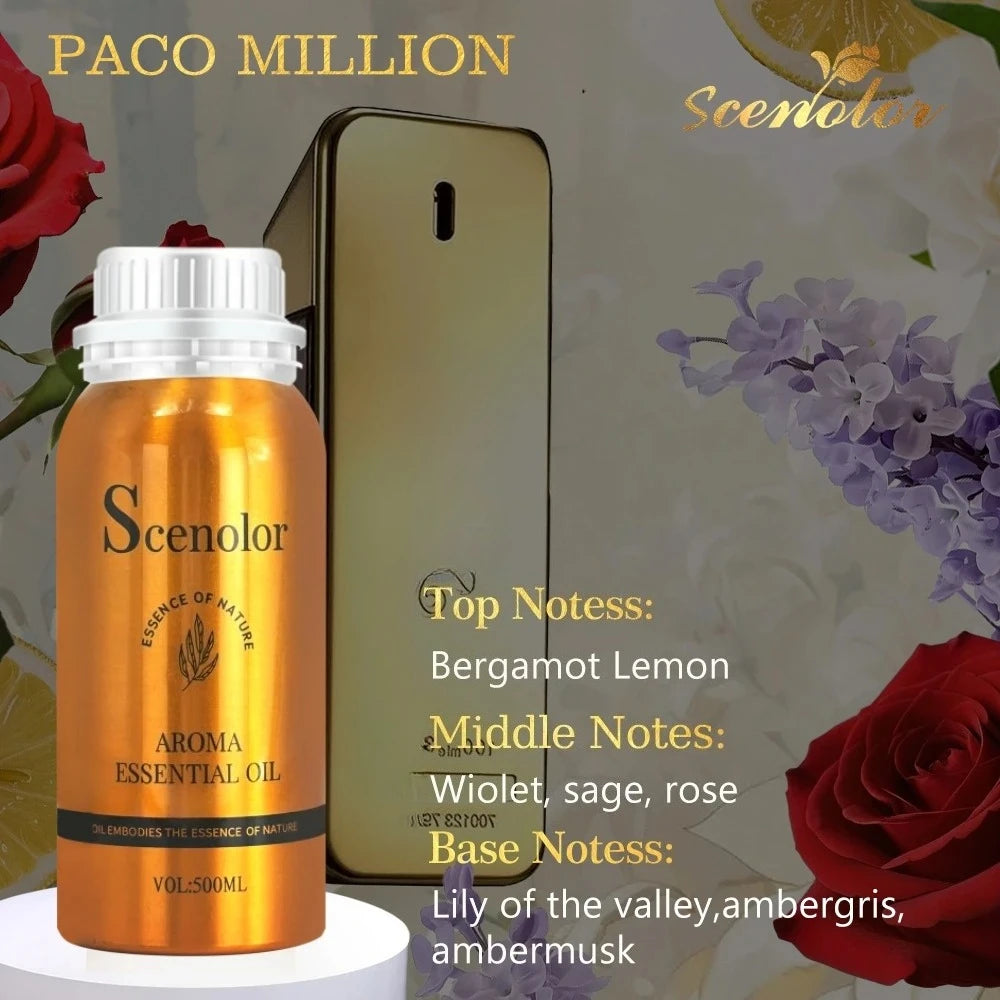 Hotel Perfume Essential Oil Home Air Freshener Electric Aromatic Oasis Aroma Diffuser Machine Pure Plant Essential Oil