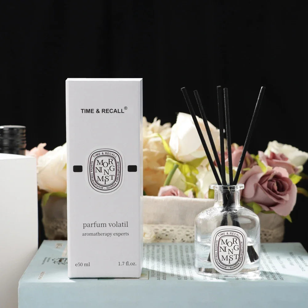 Hotel Perfume Diffuser Oils Home Fragrance suitable Hotel Home Air Freshener Essential Oil for Home (with 4pcs Reed Sticks)
