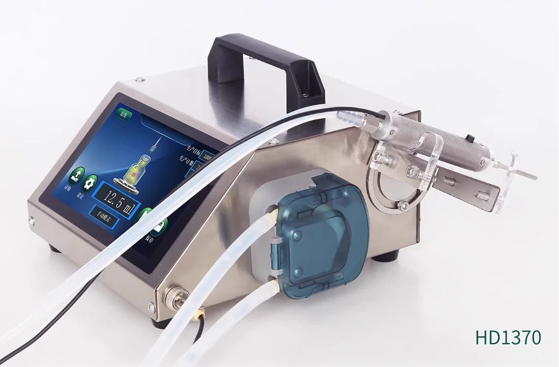Automatic Quantitative Liquid Filling Machine Peristaltic Pump Dispenser for Essential Oil Perfume Lab Small Bottle Liquid