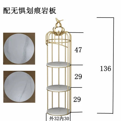 Nordic Perfume Living Room Cabinets Display Organizer Replica Living Room Cabinets Arched Mini Armoires De Salon Furniture