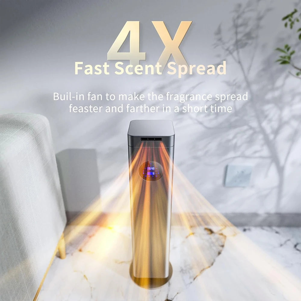NAMSTE 1500ML Column Fragrance Diffuser Home Fragrance Essential Oils Air Freshener Hotel Aroma Diffuser Coverage Up to 4000m³