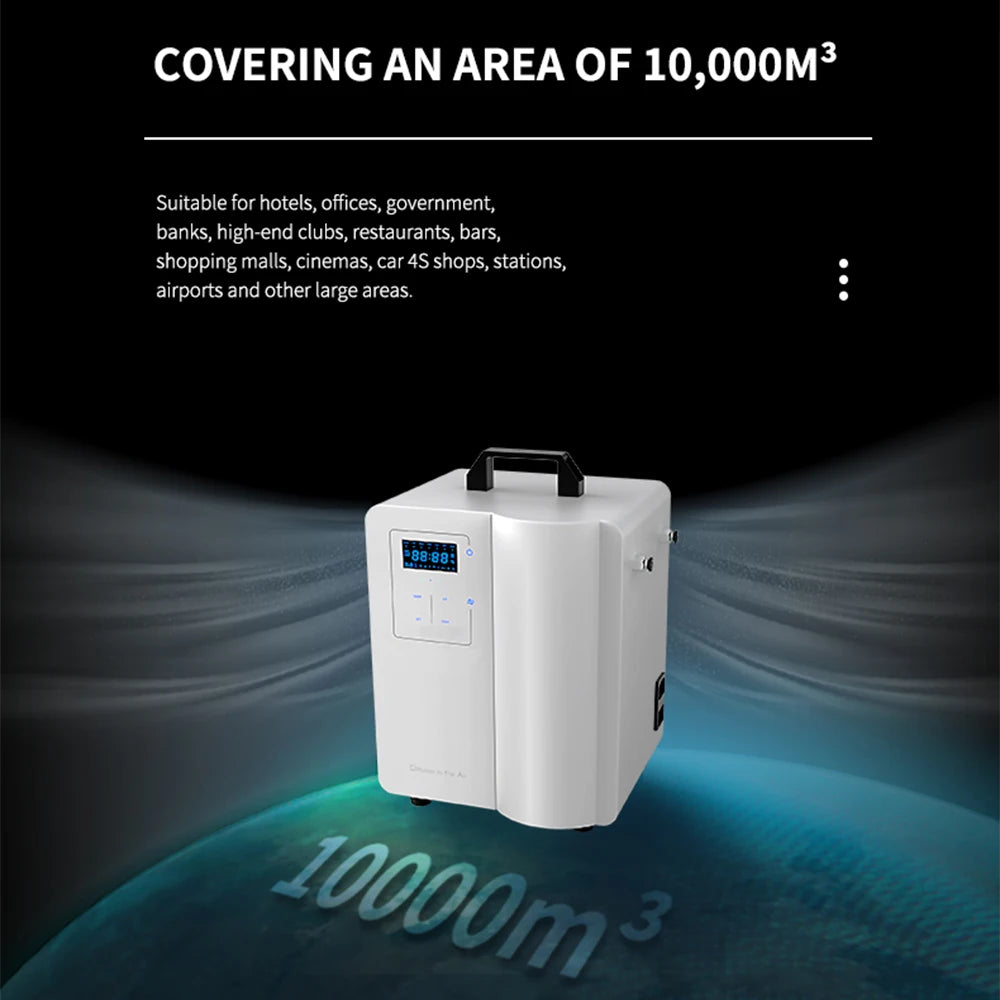 NAMSTE 10000m³ Fragrance Diffuser Smart Timing Scent Air Machine For Home Hotel Spa HVAC Aroma Diffuser Electric Air Freshener