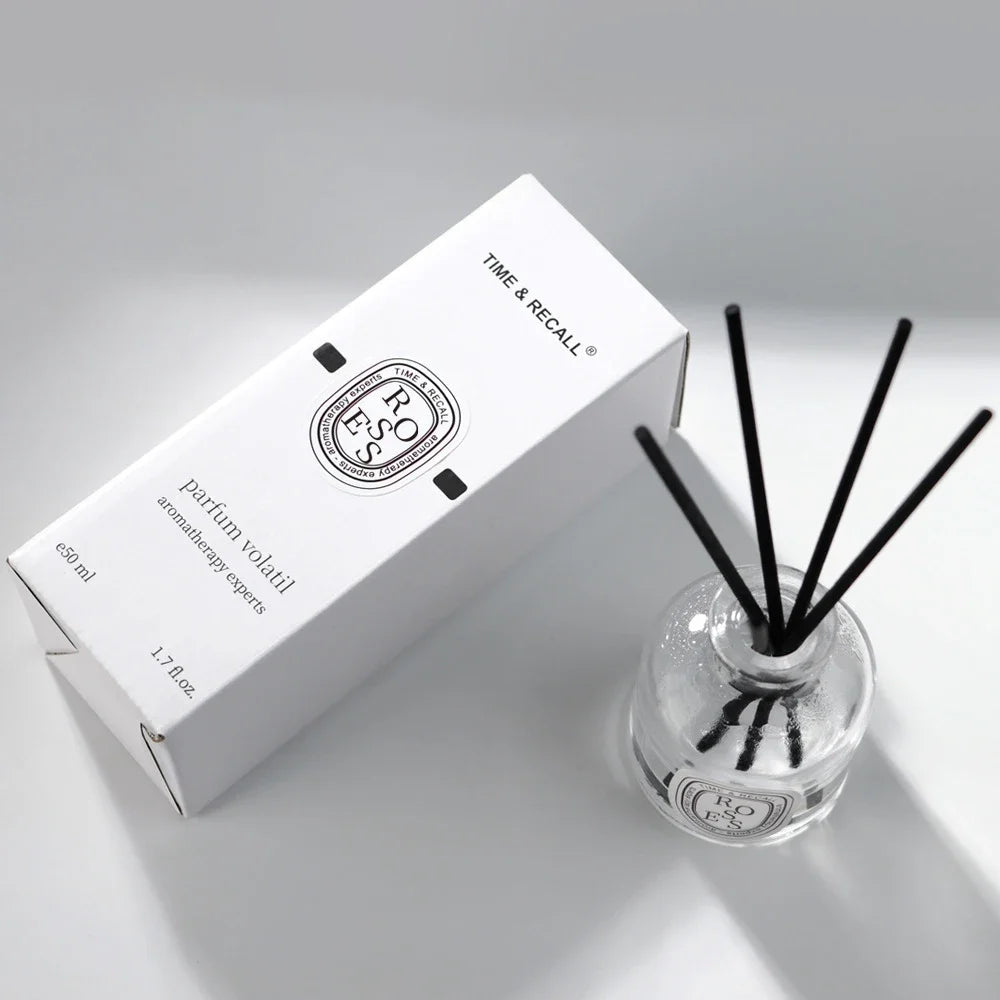 Hotel Perfume Diffuser Oils Home Fragrance suitable Hotel Home Air Freshener Essential Oil for Home (with 4pcs Reed Sticks)