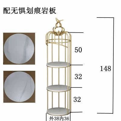 Nordic Perfume Living Room Cabinets Display Organizer Replica Living Room Cabinets Arched Mini Armoires De Salon Furniture