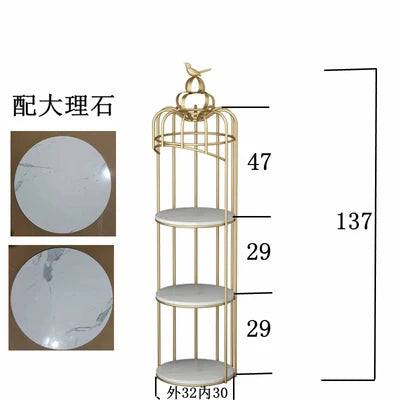 Nordic Perfume Living Room Cabinets Display Organizer Replica Living Room Cabinets Arched Mini Armoires De Salon Furniture