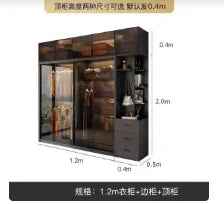 Organiser Shelves Wardrobe Heavy Duty Bedroom Modern Luxury Wardrobe Perfume Display Schlafzimmer Schrank Hotel Furniture