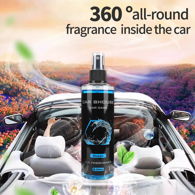 245ml car home fragrance hand spray perfume air freshener bathroom diffuser air purification deodorization