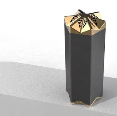 Metal electric USB charging incense burner deodorization/dehumidification home office living room decoration
