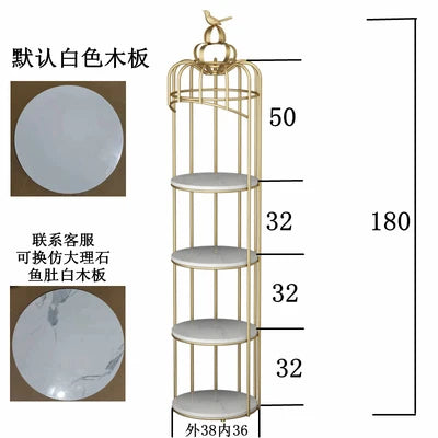 Nordic Perfume Living Room Cabinets Display Organizer Replica Living Room Cabinets Arched Mini Armoires De Salon Furniture