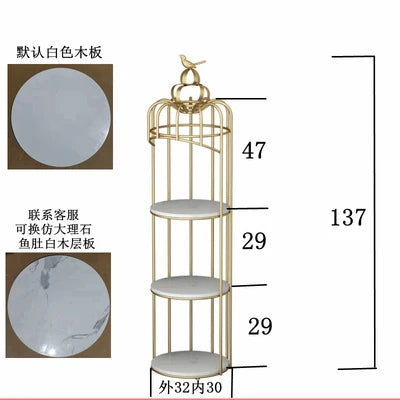 Nordic Perfume Living Room Cabinets Display Organizer Replica Living Room Cabinets Arched Mini Armoires De Salon Furniture