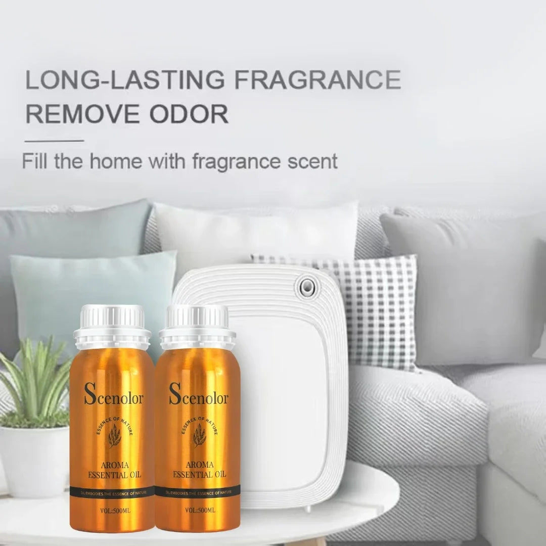 500ml Hotel-Grade Essential Oil Perfume Refill for Aroma Diffuser Home Scent Air Freshener Pure Plant Extract Fragrance