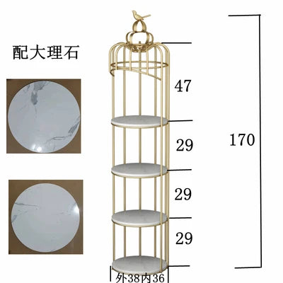 Nordic Perfume Living Room Cabinets Display Organizer Replica Living Room Cabinets Arched Mini Armoires De Salon Furniture