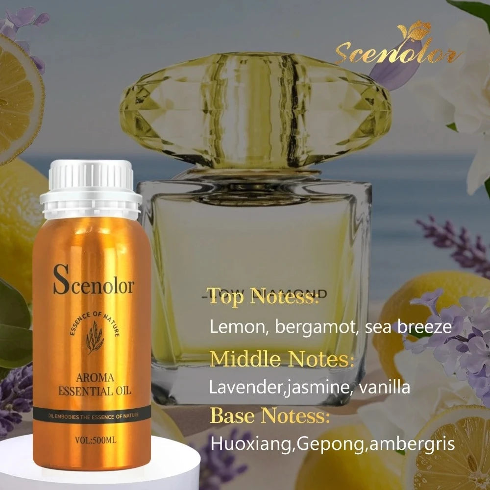 Hotel Perfume Essential Oil Home Air Freshener Electric Aromatic Oasis Aroma Diffuser Machine Pure Plant Essential Oil