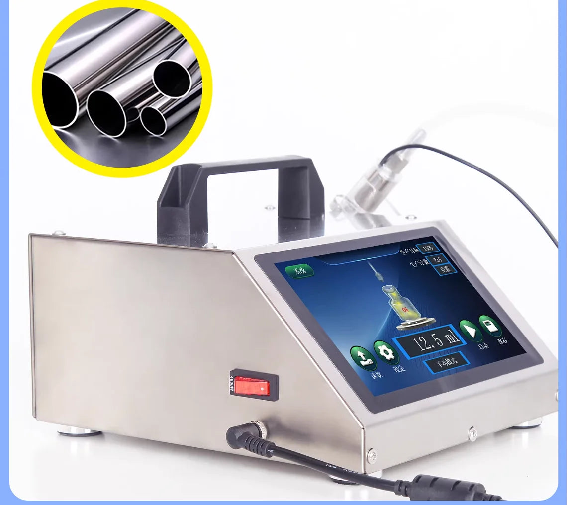 Automatic Quantitative Liquid Filling Machine Peristaltic Pump Dispenser for Essential Oil Perfume Lab Small Bottle Liquid