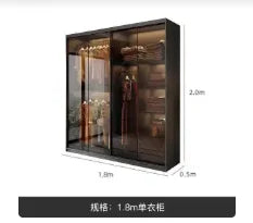 Organiser Shelves Wardrobe Heavy Duty Bedroom Modern Luxury Wardrobe Perfume Display Schlafzimmer Schrank Hotel Furniture