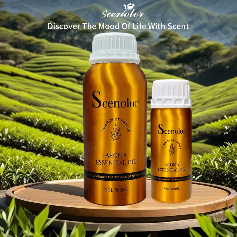 500ml Hotel-Grade Essential Oil Perfume Refill for Aroma Diffuser Home Scent Air Freshener Pure Plant Extract Fragrance