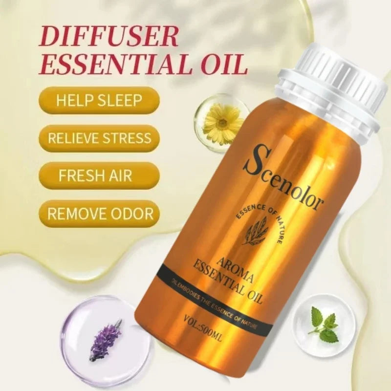 Hotel Perfume Essential Oil Home Air Freshener Electric Aromatic Oasis Aroma Diffuser Machine Pure Plant Essential Oil