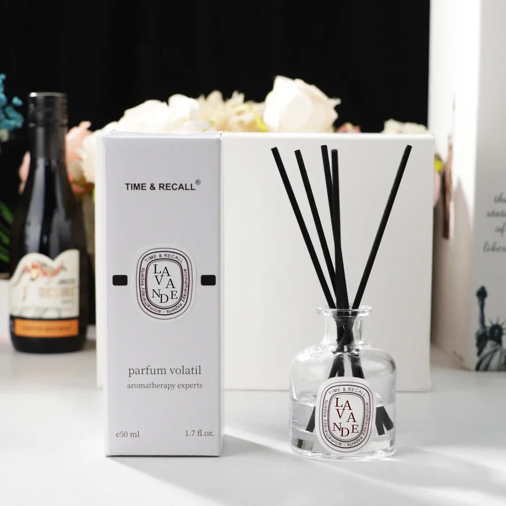 Hotel Perfume Diffuser Oils Home Fragrance suitable Hotel Home Air Freshener Essential Oil for Home (with 4pcs Reed Sticks)