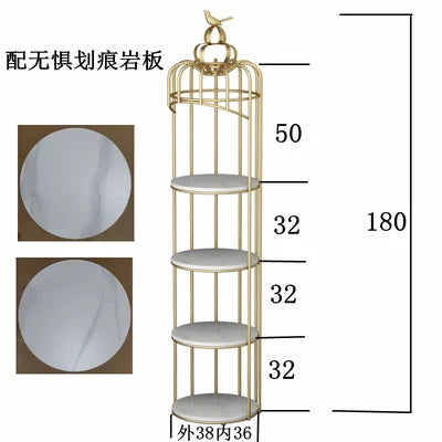 Nordic Perfume Living Room Cabinets Display Organizer Replica Living Room Cabinets Arched Mini Armoires De Salon Furniture