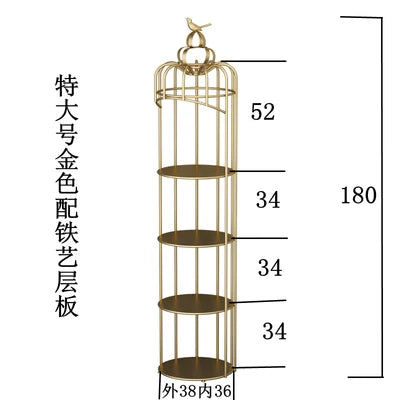 Nordic Perfume Living Room Cabinets Display Organizer Replica Living Room Cabinets Arched Mini Armoires De Salon Furniture