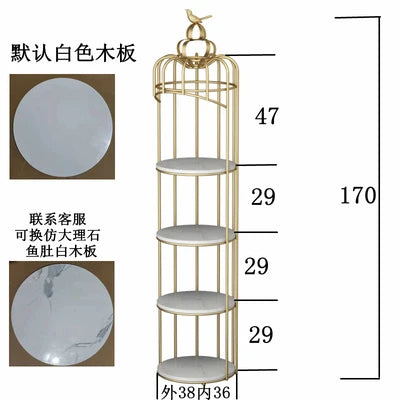 Nordic Perfume Living Room Cabinets Display Organizer Replica Living Room Cabinets Arched Mini Armoires De Salon Furniture