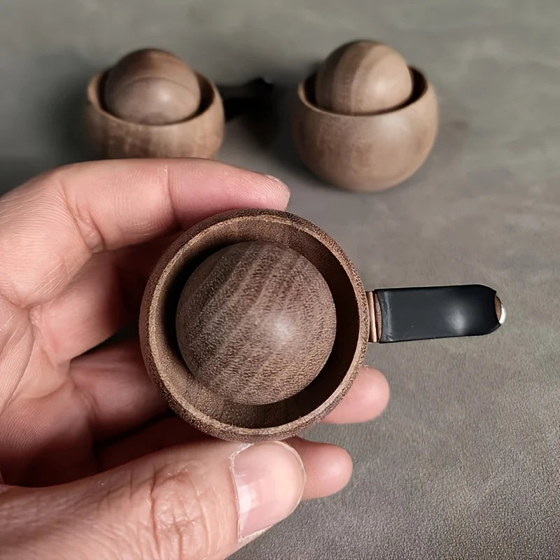 Car & Home Essential Oil Diffuser - Made of Wood Mini Cute Natural Fragrance Diffuser Suitable for Bedroom Living Room Bathroom