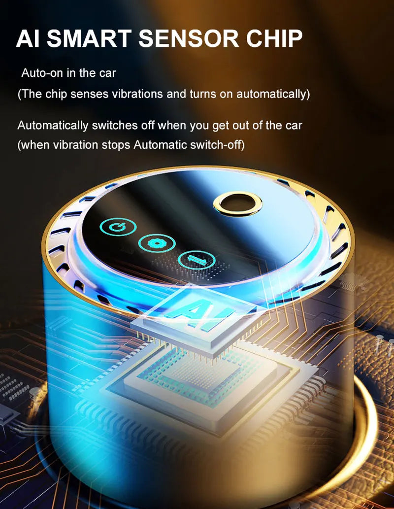 Smell for Car Home Perfume Holder Fragrance Diffuser Luxury Smart Spray Type-c Rechargeable Deodorizer Therapy Air Freshener